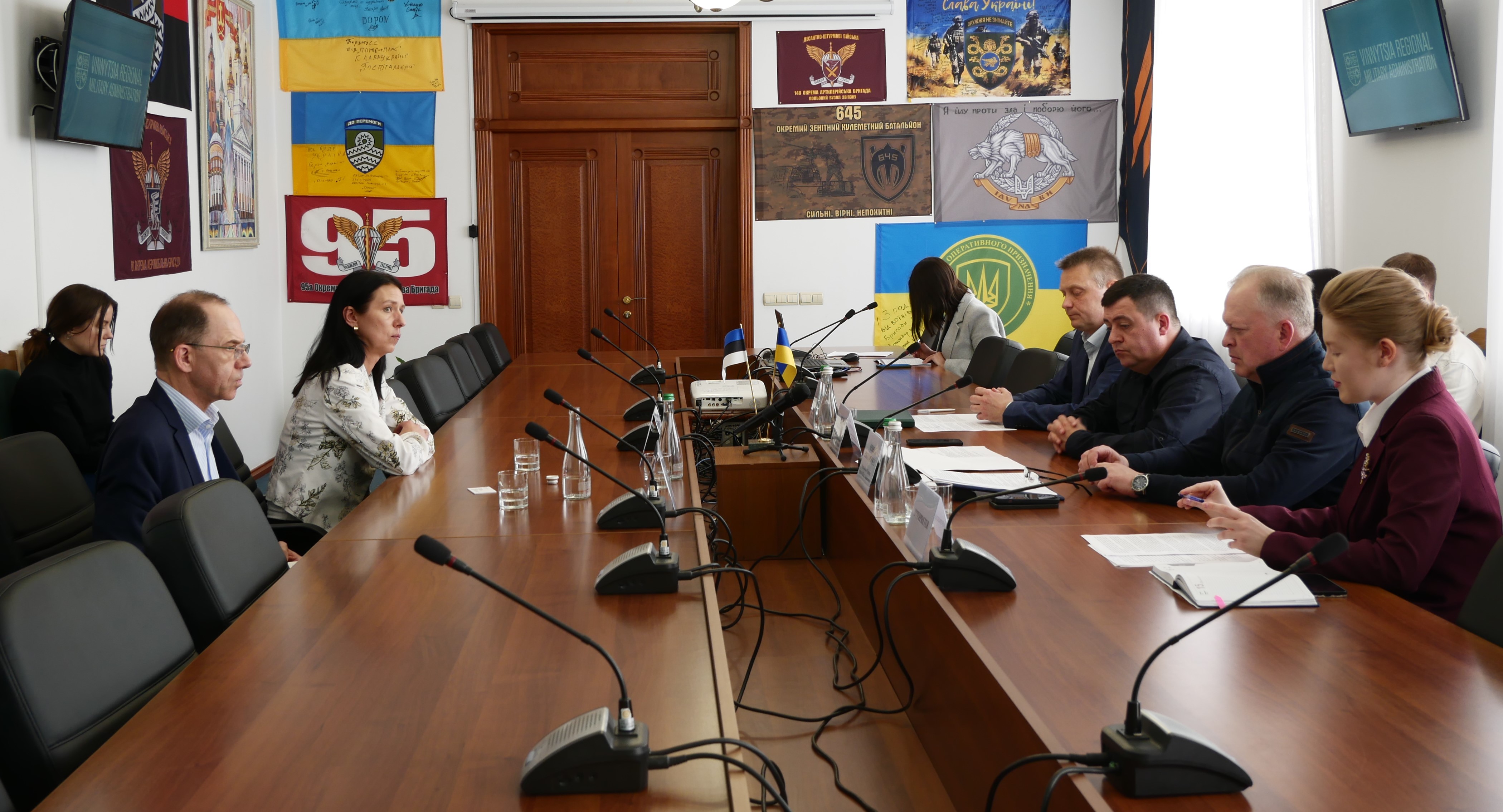Вінниччину з робочим візитом відвідала Надзвичайний і Повноважний Посол Естонської Республіки в Україні Аннелі Кольк 