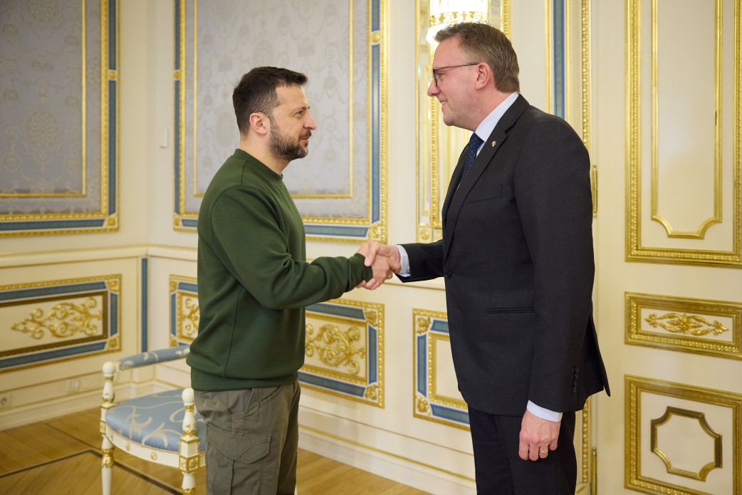 Президент зустрівся з міністром підприємництва Данії