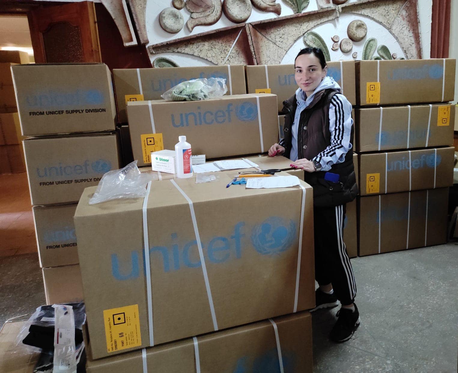 Дитячий фонд ООН (UNICEF) доправив на Вінниччину черговий вантаж 