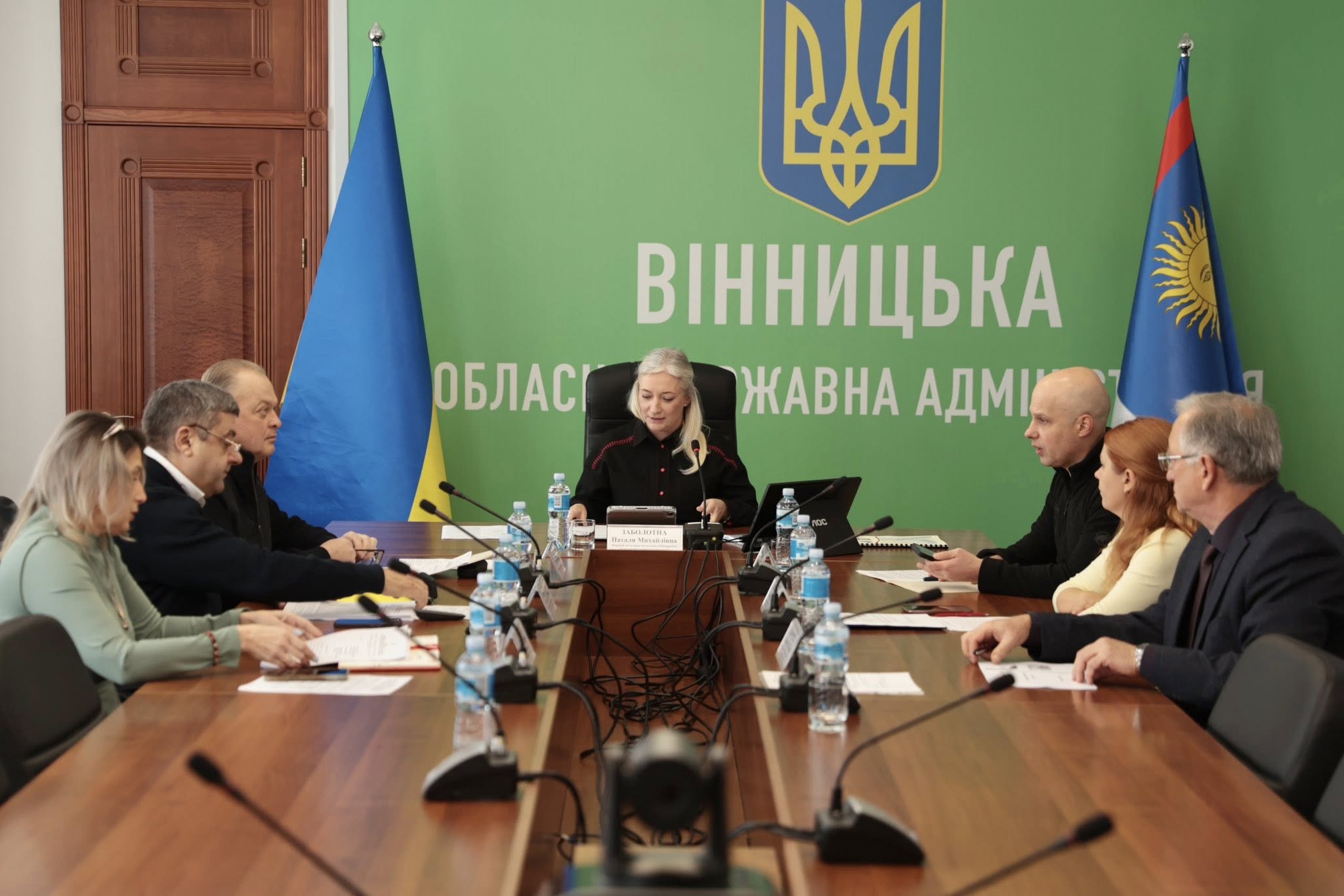 Перша заступниця начальника ОВА Наталя Заболотна провела нараду з керівниками тергромад області Перша заступниця начальника ОВА Наталя Заболотна провела нараду з керівниками тергромад області
