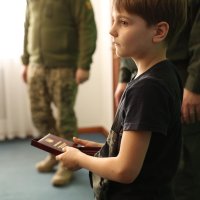 Син загиблого військовослужбовця отримав державну нагороду