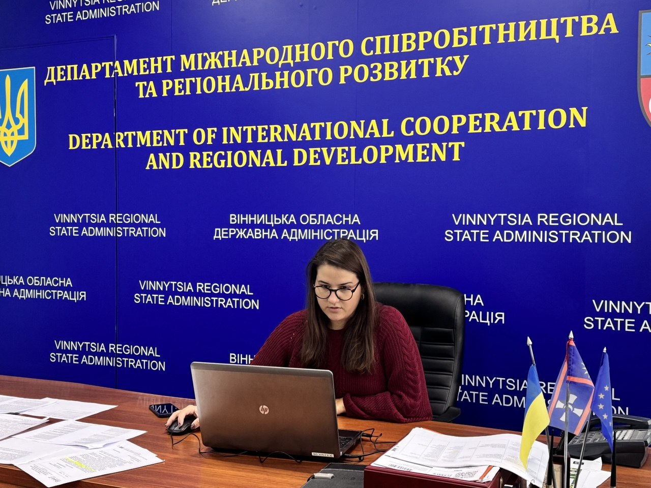 начальниця управління економічної політики Департаменту міжнародного співробітництва та регіонального розвитку ОВА Юлія Крамаренко