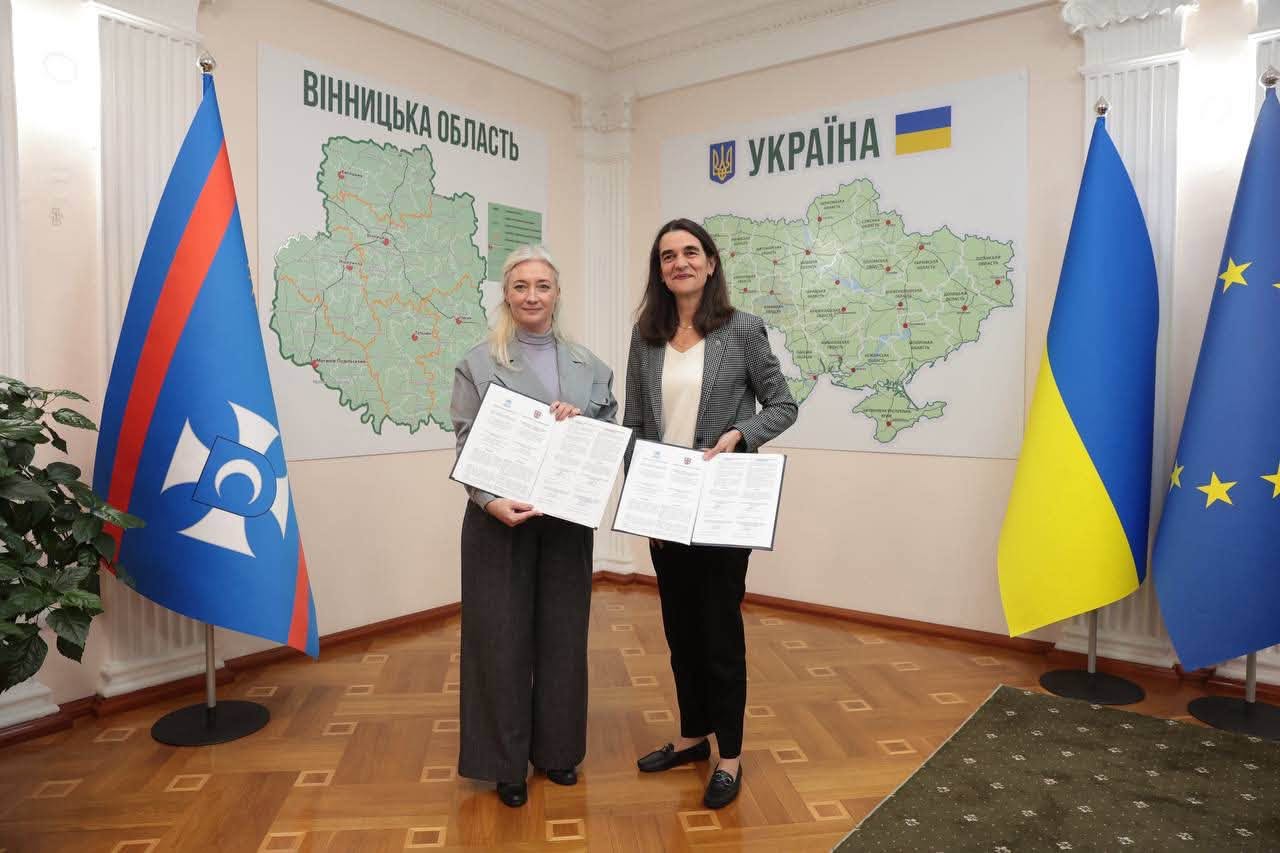 начальниця ОВА Наталя Заболотна та Представниця організації ООН в Україні Бернадетт Кастель-Голлінгсворт