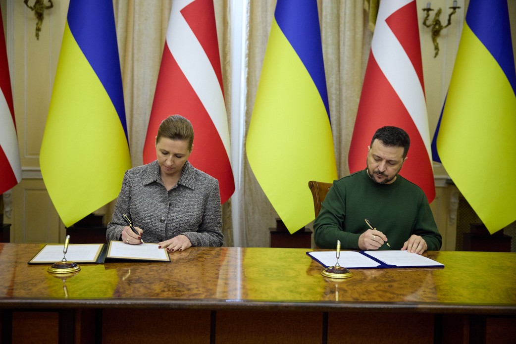У Львові Володимир Зеленський і Метте Фредеріксен підписали Угоду про співробітництво у сфері безпеки та довгострокову підтримку