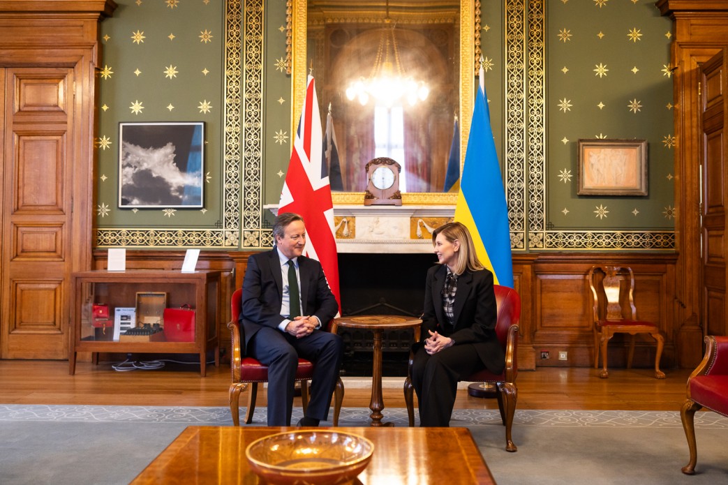 Олена Зеленська під час візиту до Великої Британії: Зміцнення України – це зміцнення всього демократичного світу