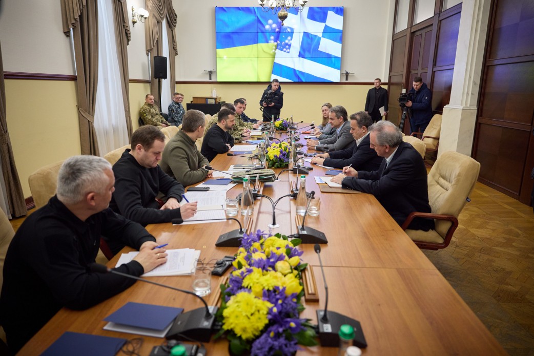 Президент України Володимир Зеленський, Прем’єр-міністр Греції та учасники зустрічі
