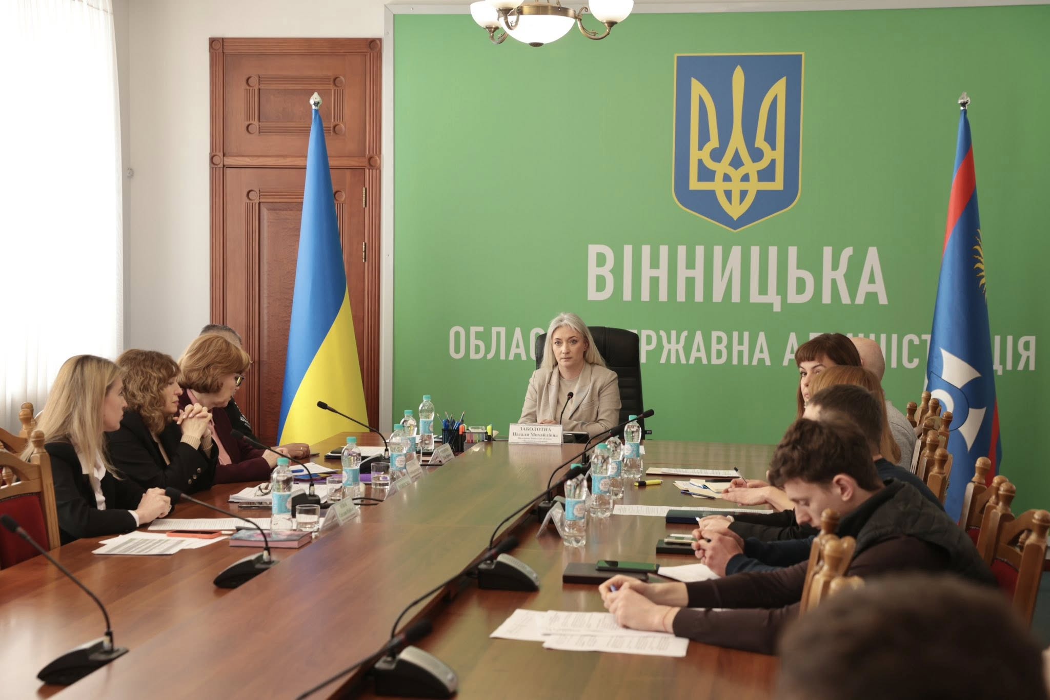 Начальниця ОВА Наталя Заболотна провела нараду з керівниками громад Вінниччини