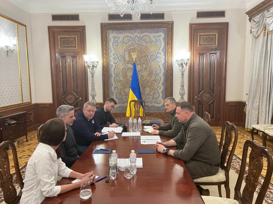 Андрій Єрмак обговорив із делегацією Lockheed Martin оборонні потреби України