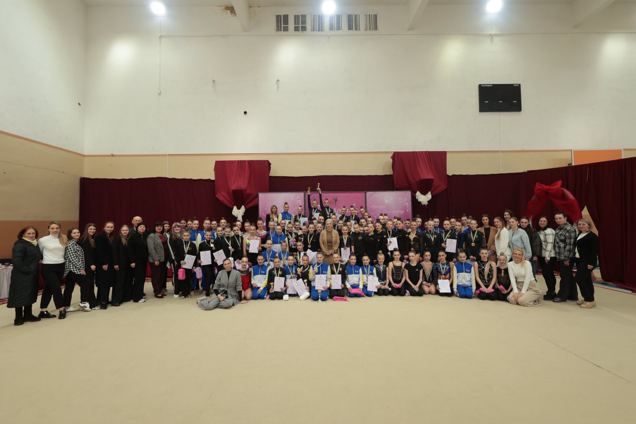 Сформовано збірну команду з художньої гімнастики, яка представлятиме Вінниччину на Чемпіонаті України!