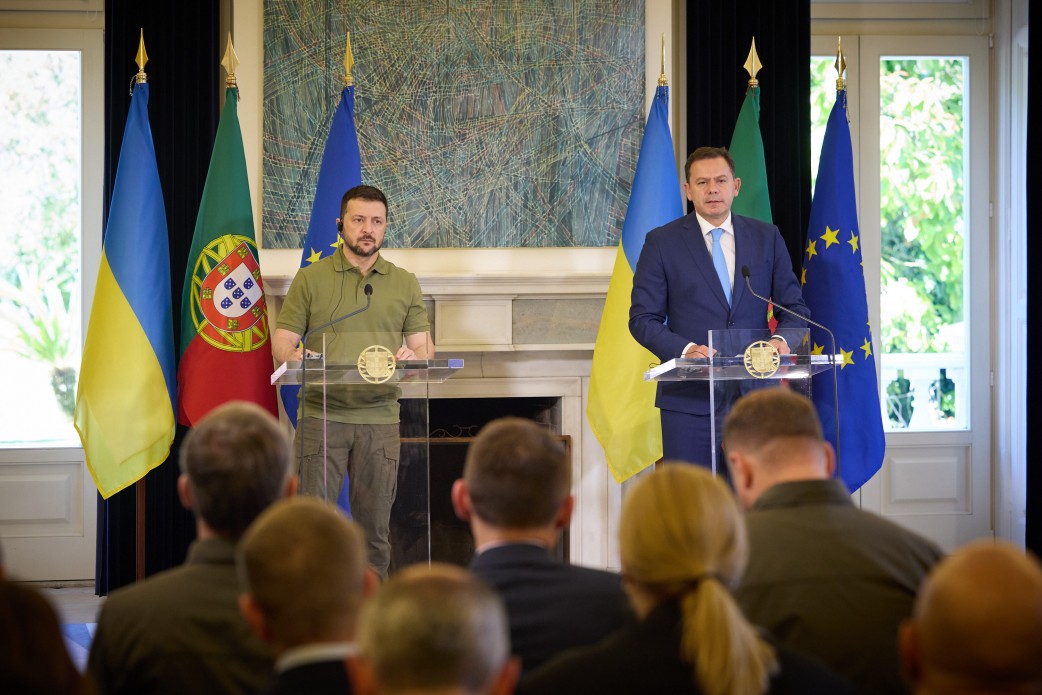 Участь Португалії в оборонних ініціативах допомагає Україні вистояти проти російських ударів – Президент