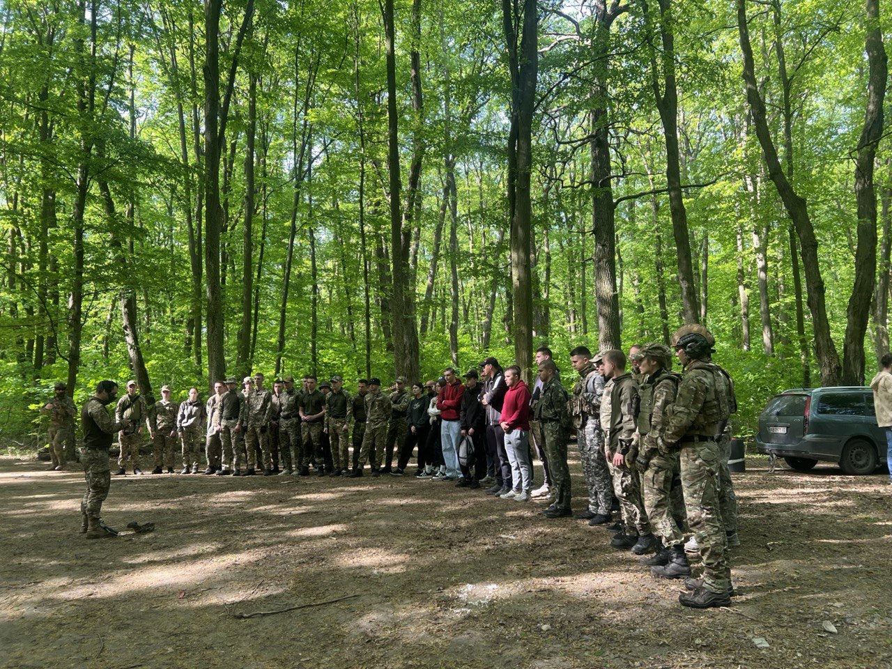 На Вінниччині відбувся черговий військово-патріотичний вишкіл у межах проєкту «Шлях воїна»