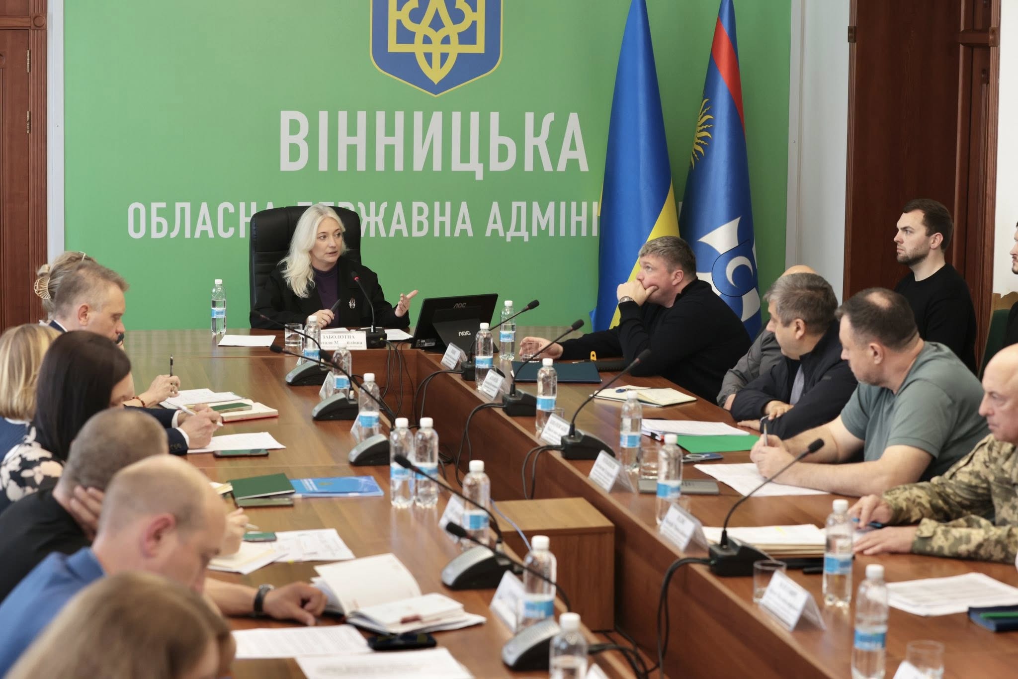 У Вінницькій ОВА провели робочі наради з керівниками структурних підрозділів ОВА та начальниками РВА