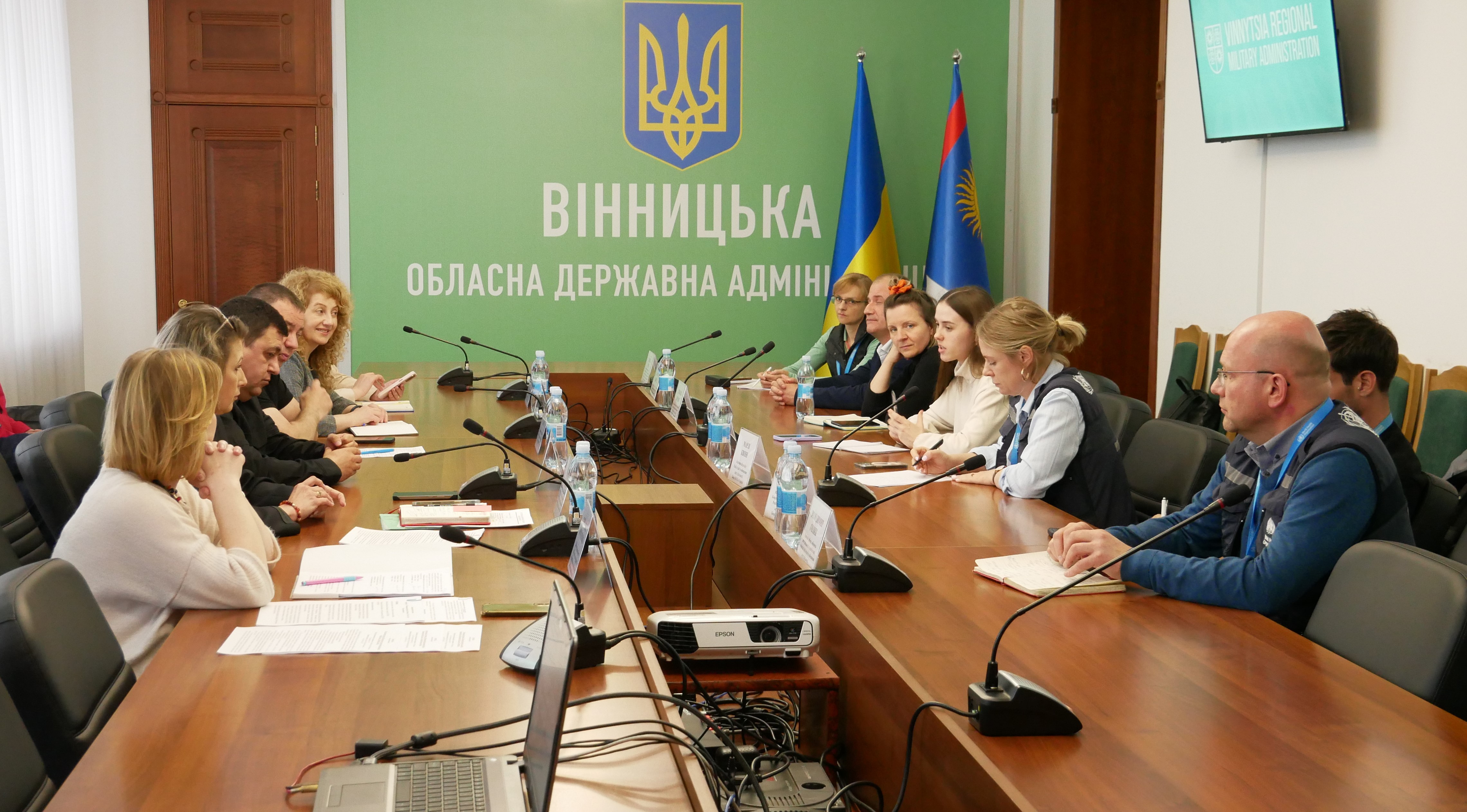 На Вінниччині обговорили можливість участі громад у пілотуванні проєкту з реабілітаційної та соціальної допомоги від Бюро ВООЗ в Україні