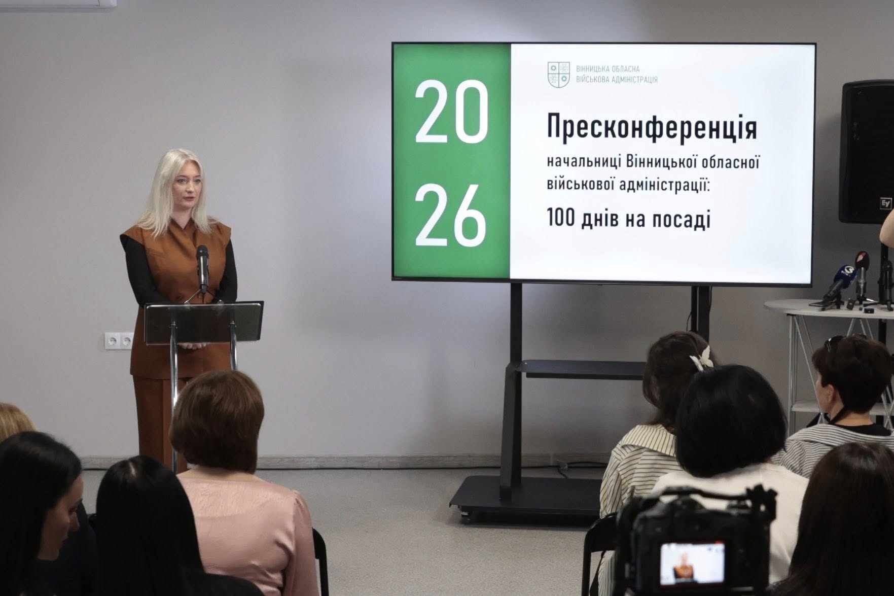 Наталя Заболотна: 100 днів на посаді начальниці Вінницької обласної військової адміністрації - відверта розмова з медіа області