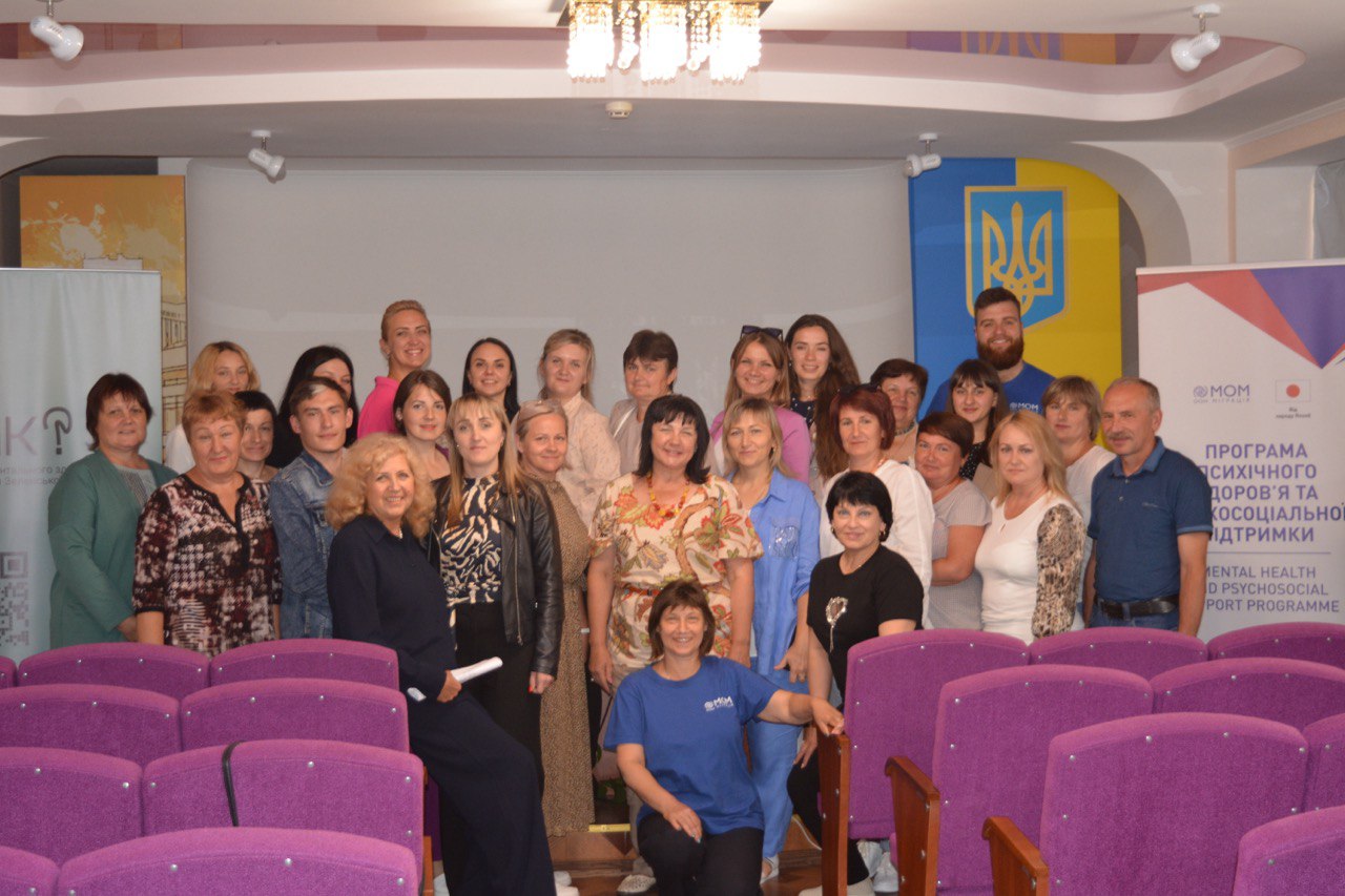 На Вінниччині учасники галузі культури взяли участь у тренінгах з ментального здоров’я та психосоціальної підтримки постраждалого населення