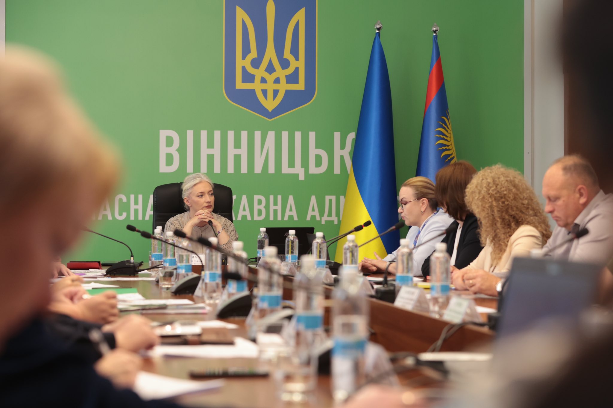 Перша заступниця начальника Вінницької ОВА Наталя Заболотна провела засідання Координаційного центру з питань сімейного виховання