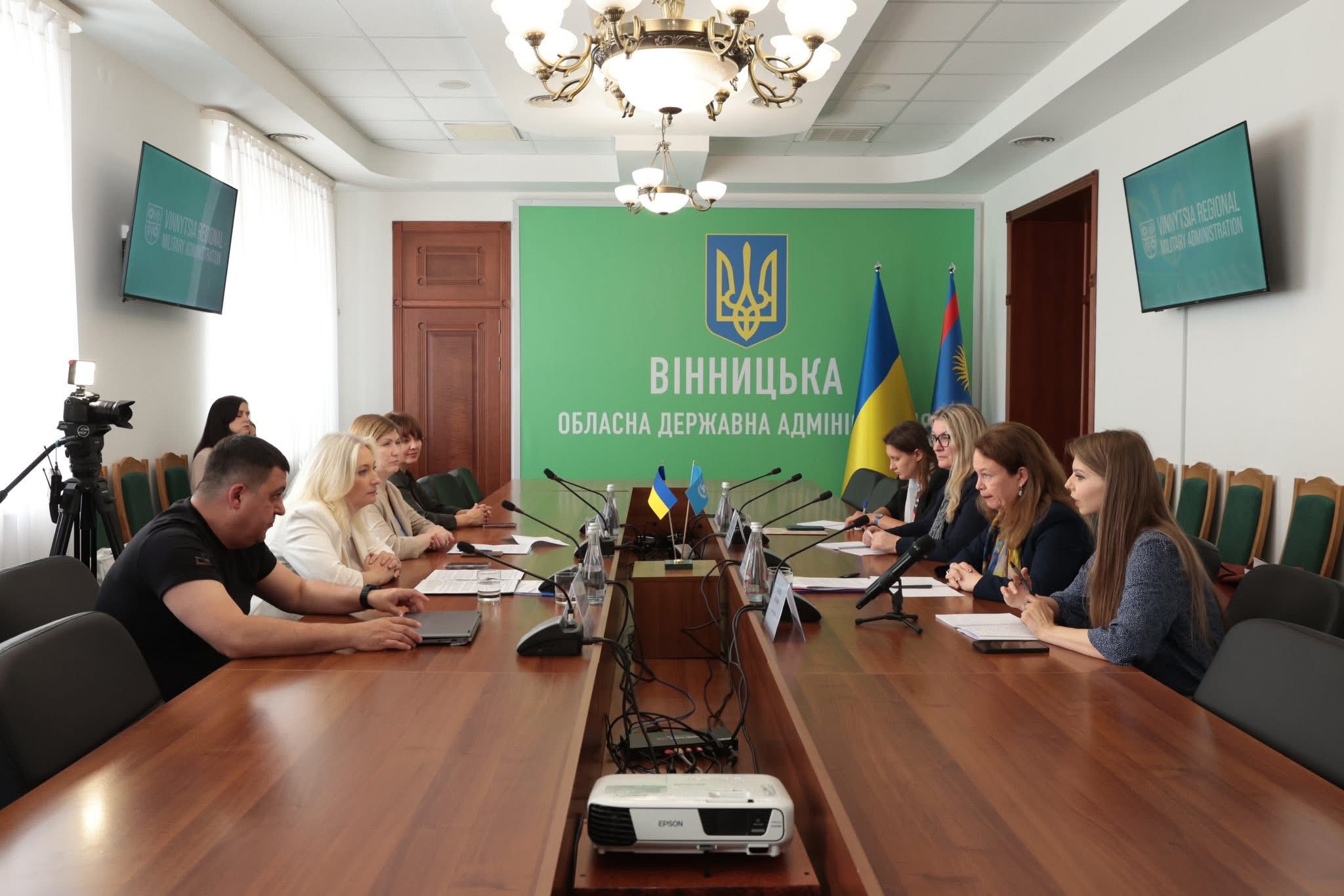 На Вінниччині з робочим візитом -  голова Представництва ООН Жінки в Україні Сабіна Фрейзер Гюнеш