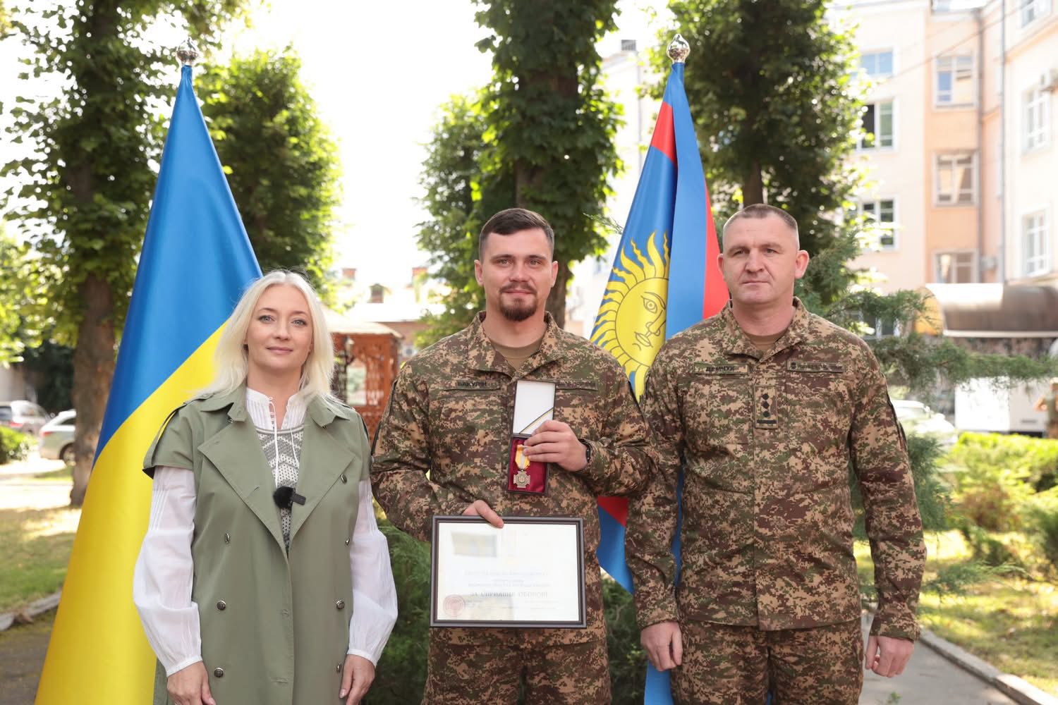 Перша заступниця начальника ОВА Наталя Заболотна та учасники заходу