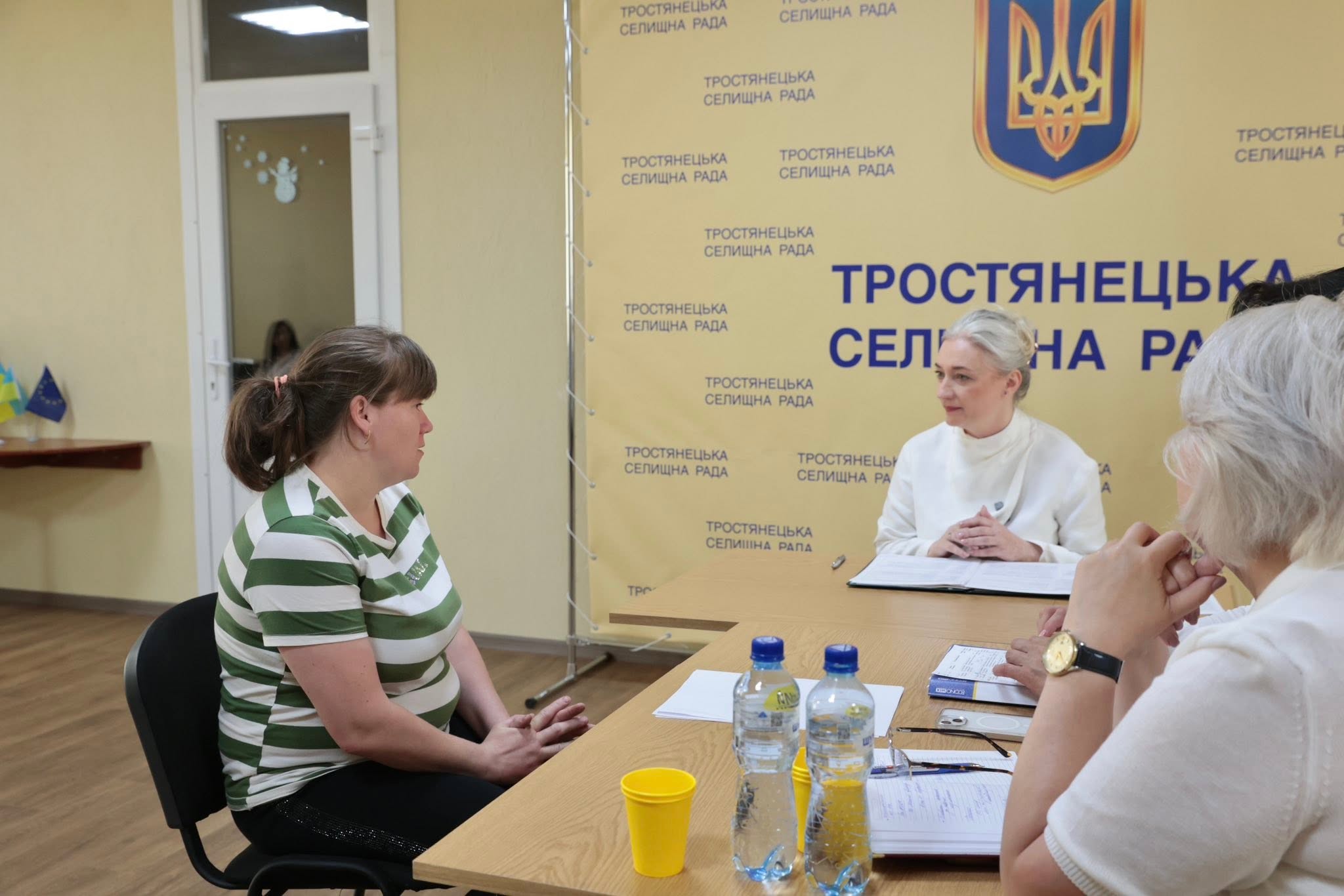 Начальниця ОВА Наталя Заболотна та учасники заходу