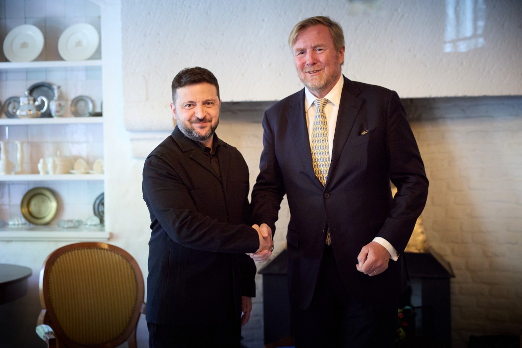 Президент України Володимир Зеленський провів зустріч із Королем Нідерландів Віллемом-Александром