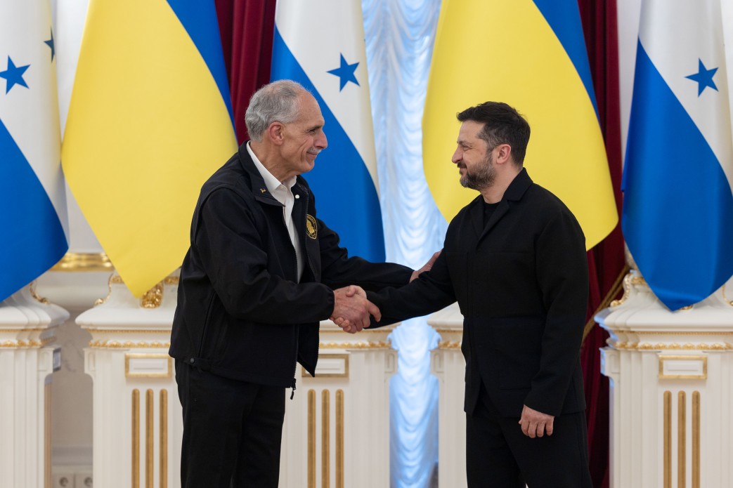 Президент України Володимир Зеленський провів зустріч із Президентом Гондурасу Насрі Асфурою