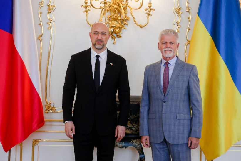 Прем’єр-міністр України Денис Шмигаль та Президент Чеської Республіки Петр Павел