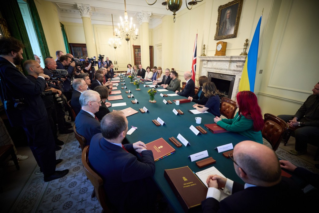 Президент України Володимир Зеленський виступив на засіданні уряду Великої Британії