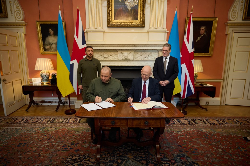 Підписання угоди з Великою Британією про кредитну підтримку оборонних спроможностей України