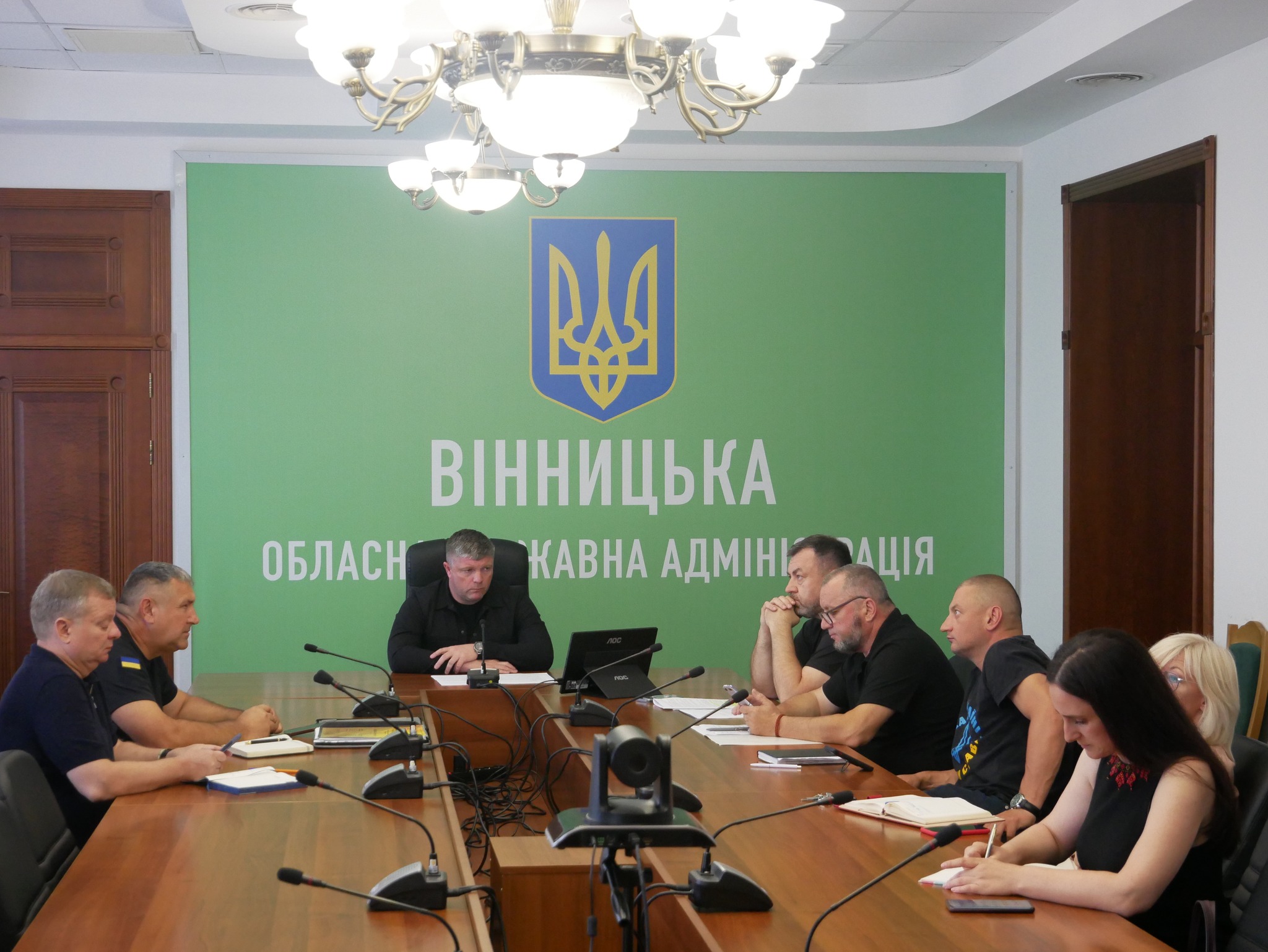 Вінницька ОВА долучилася до наради з питань підготовки громадян України до національного спротиву
