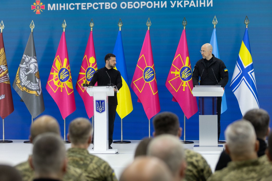Володимир Зеленський представив нового очільника Міністерства оборони