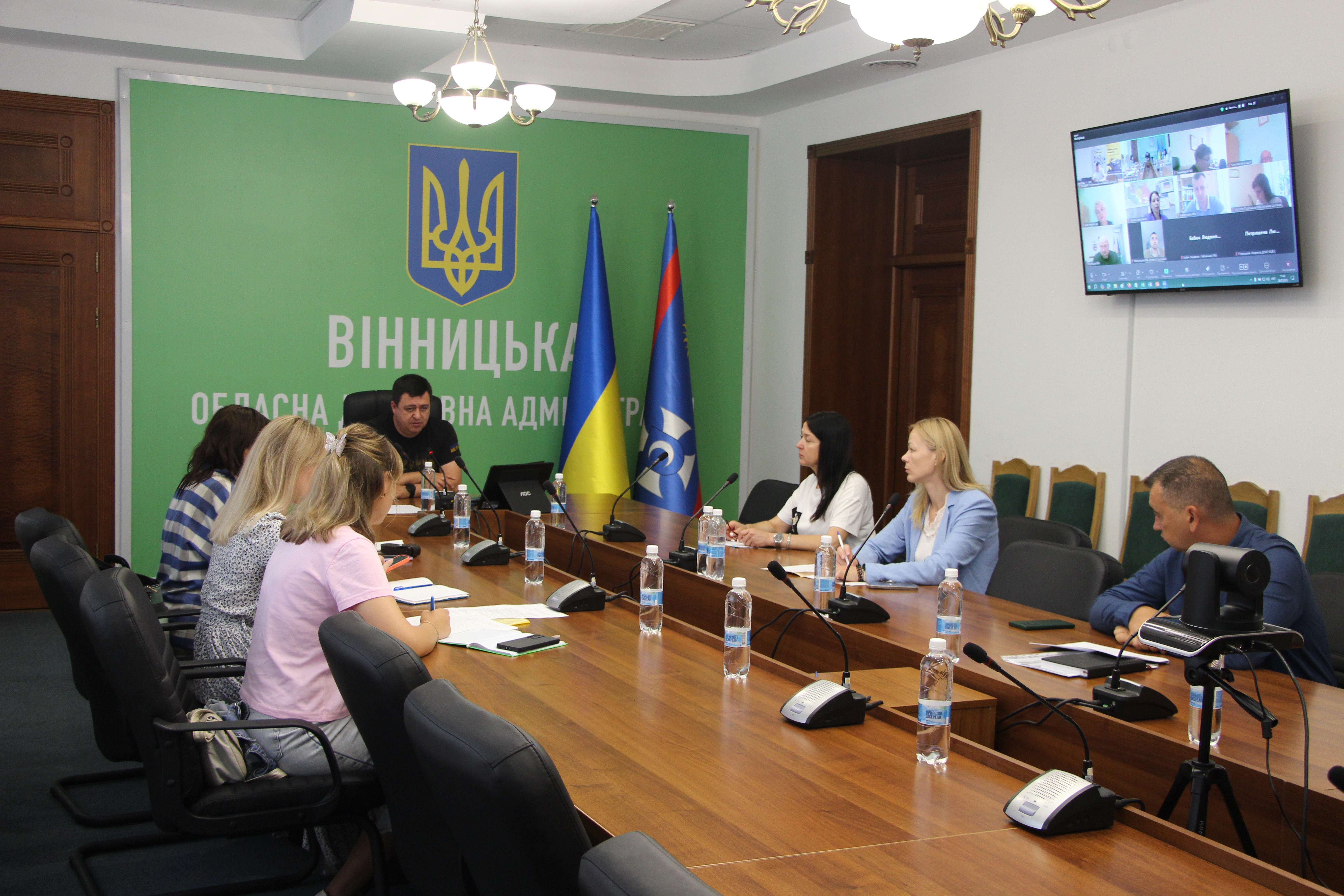На Вінниччині відбулось перше засідання Координаційної комісії з обліку об’єктів нерухомого майна для проживання ВПО