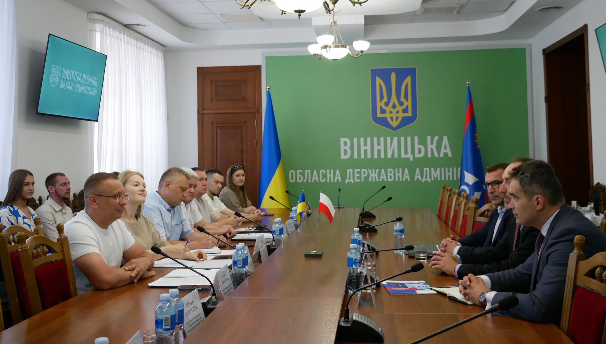 Заступник начальника ОВА Олександр Федорович та учасники наради