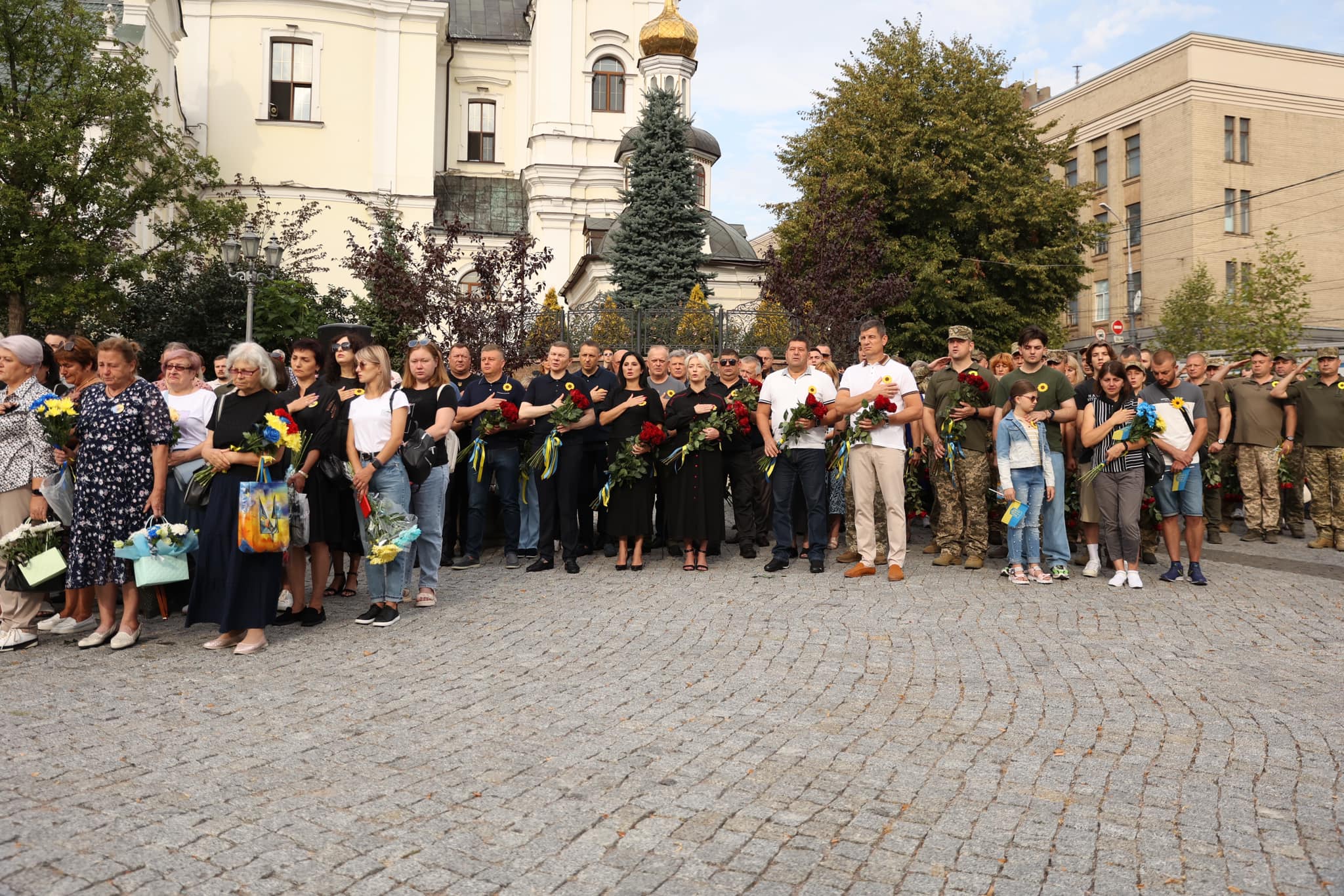 Народна депутатка України Ірина Борзова, Перша заступниця Начальника ОВА Наталя Заболотна та учасники заходу