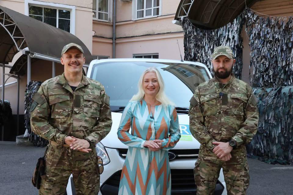 Зведеній бригаді Департаменту патрульної поліції України «Хижак» передали автомобіль 