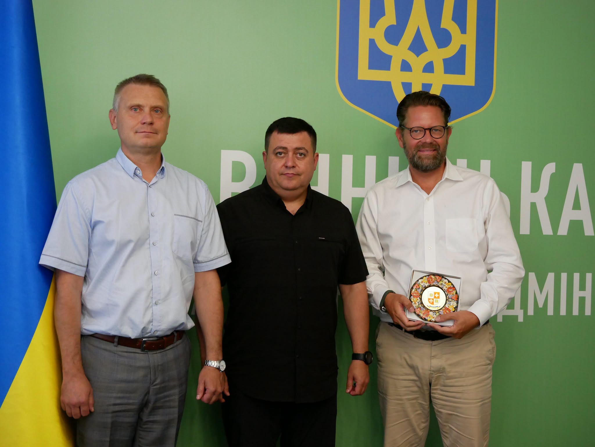 Заступник начальника ОВА (CDTO) Андрій Кавунець та учасники заходу