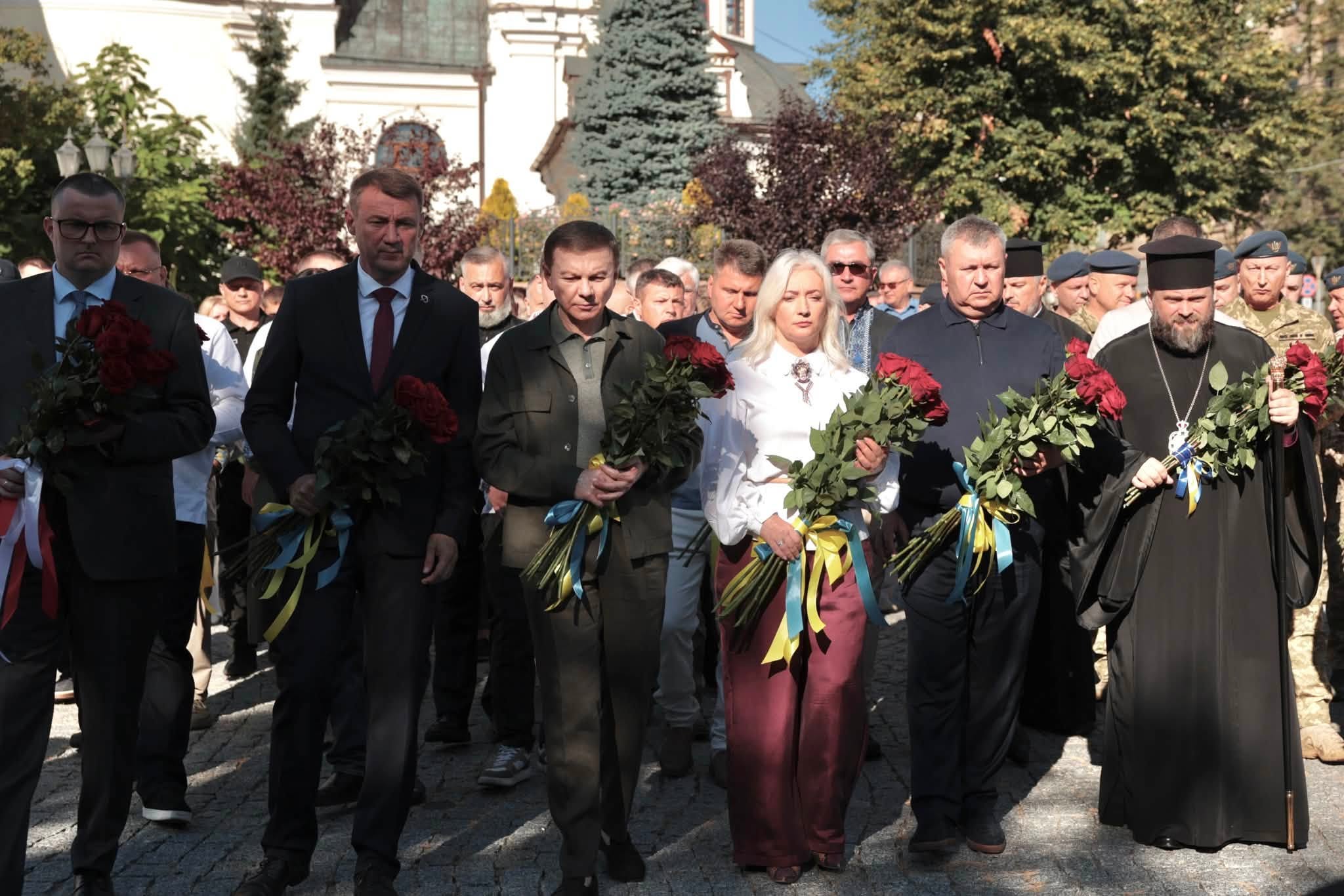 Начальниця ОВА Наталя Заболотна та учасники заходу