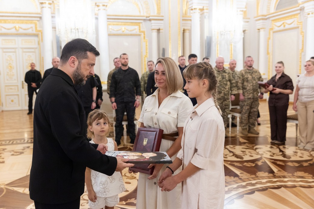 Президент України Володимир Зеленський та учасники заходу