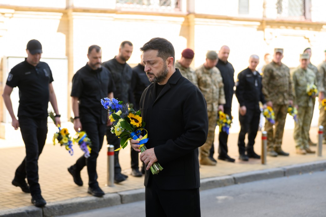 Президент України Володимир Зеленський та учасники заходу