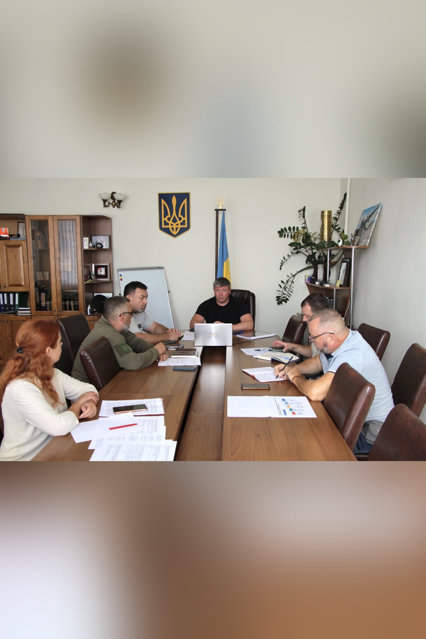 Вінницька ОВА долучилась до наради з питань підготовки громадян до національного спротиву