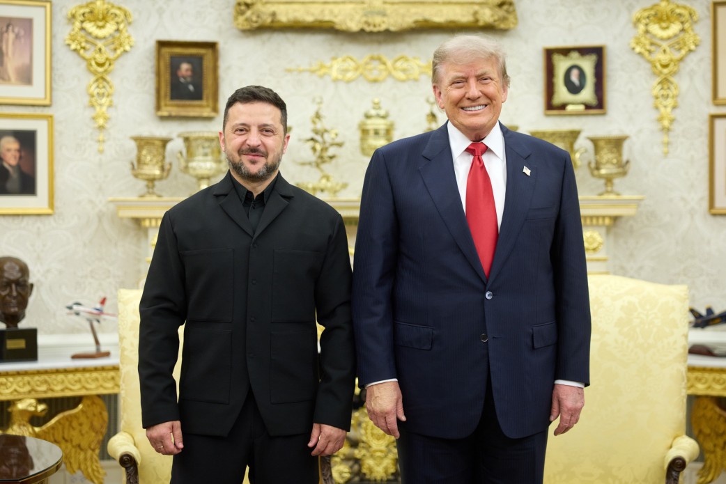 Президент України Володимир Зеленський та Президент США Дональд Трамп