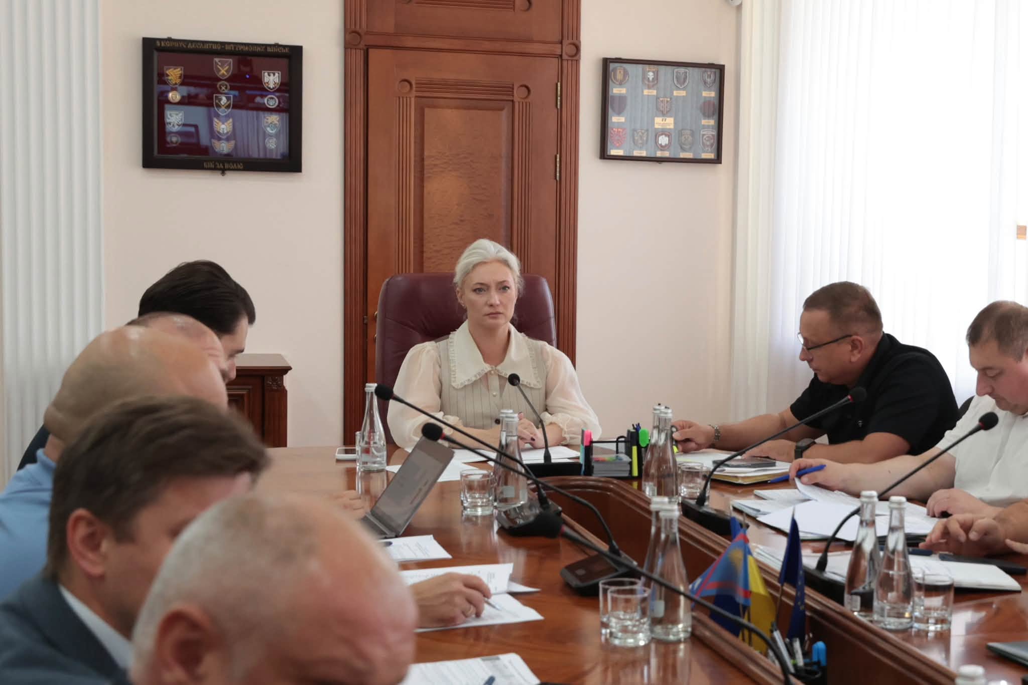 начальниця ОВА Наталя Заболотна та учасники заходу