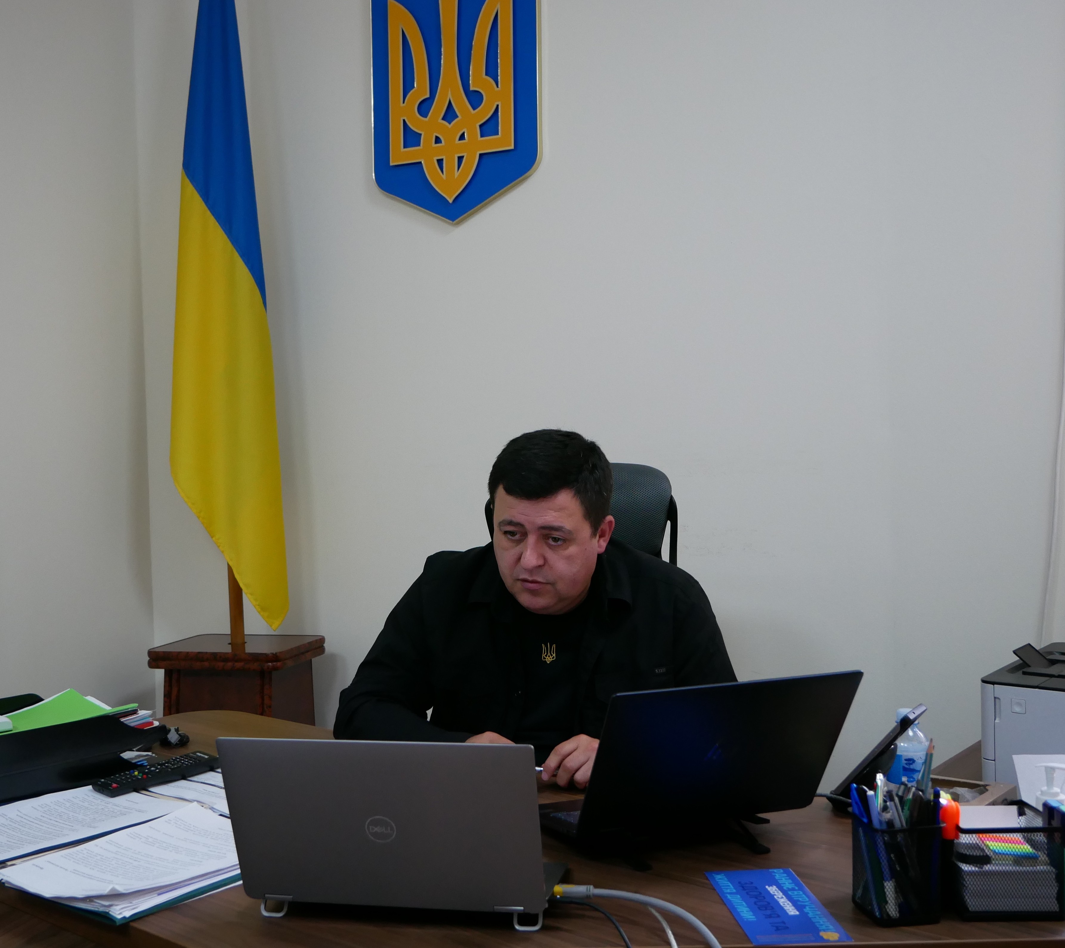 заступник начальниці ОВА Андрій Кавунець 