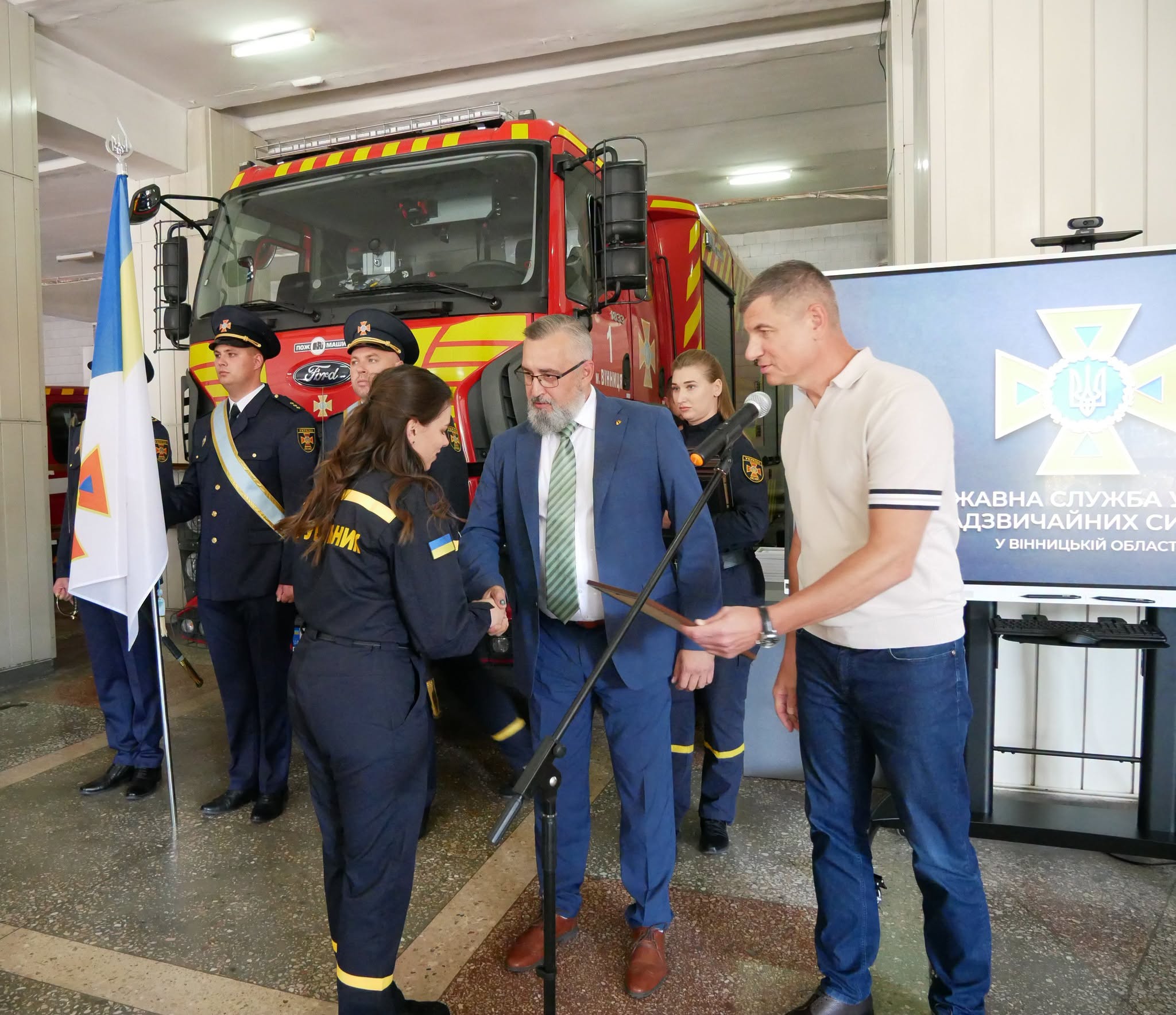 заступник начальника ОВА Денис Столяренко та учасники заходу