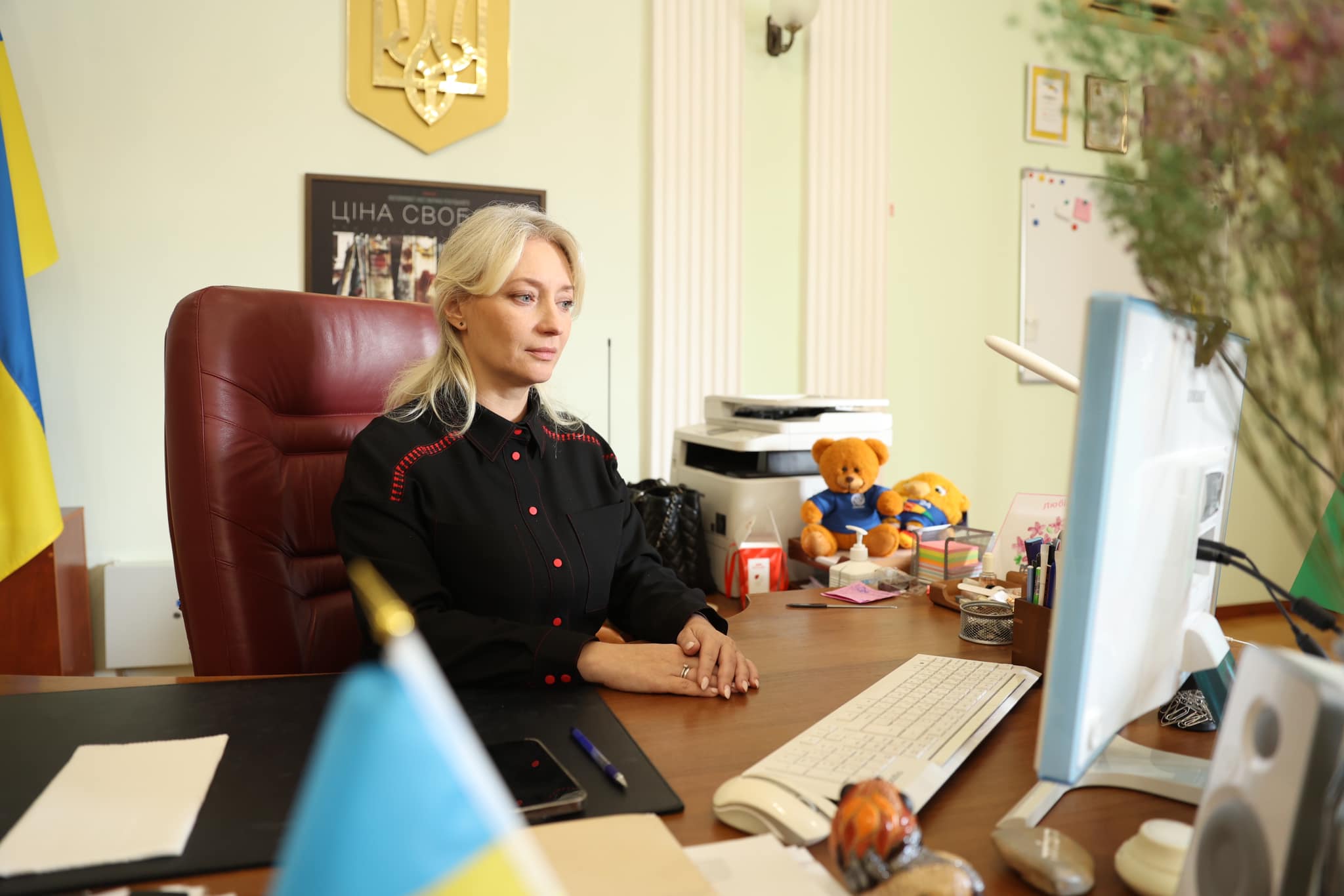 Перша заступниця Начальника ОВА Наталя Заболотна