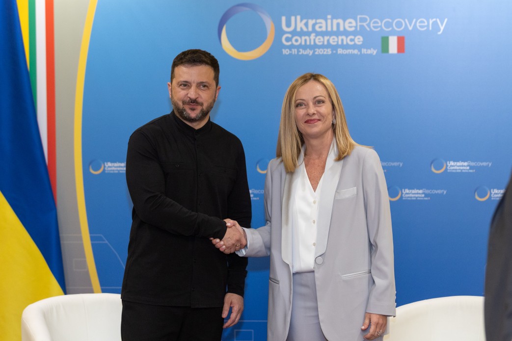 Президент України Володимир Зеленський провів зустріч із Прем’єр-міністеркою Італії Джорджею Мелоні