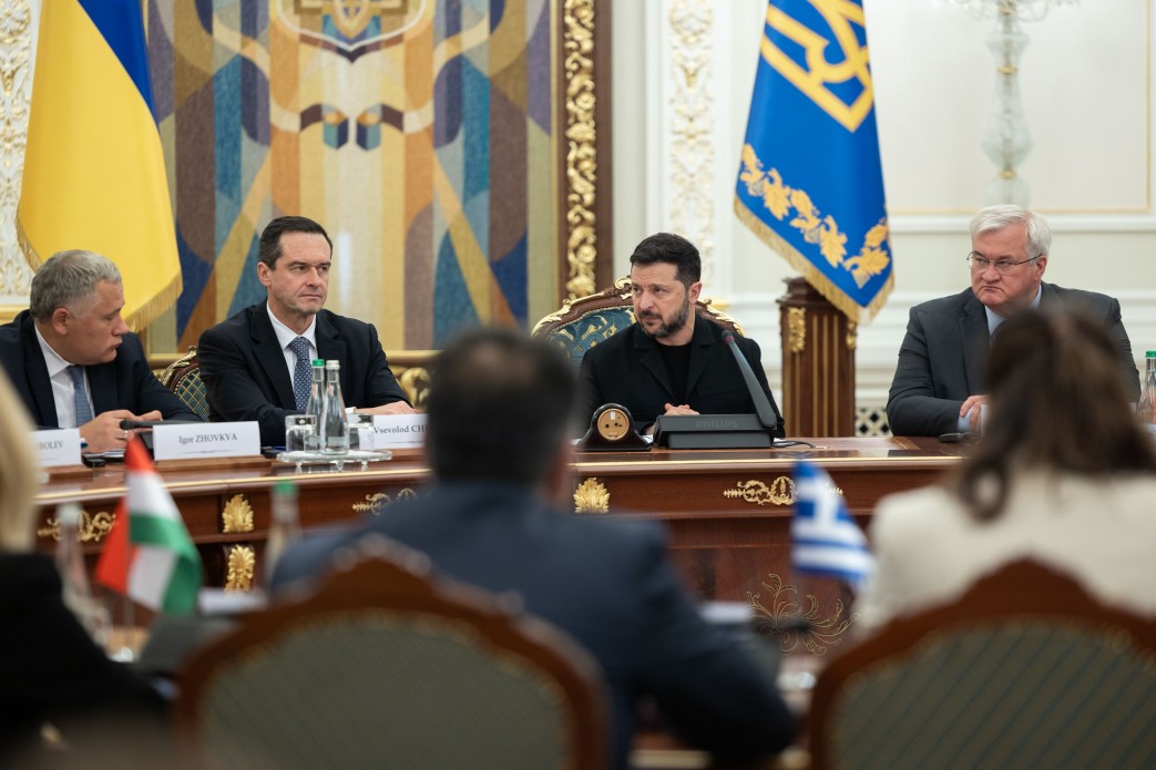 Президент України Володимир Зеленський та учасники заходу