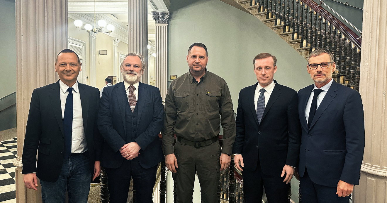У Вашингтоні керівник Офісу Президента України зустрівся з радниками лідерів США, Великої Британії, Німеччини та Франції