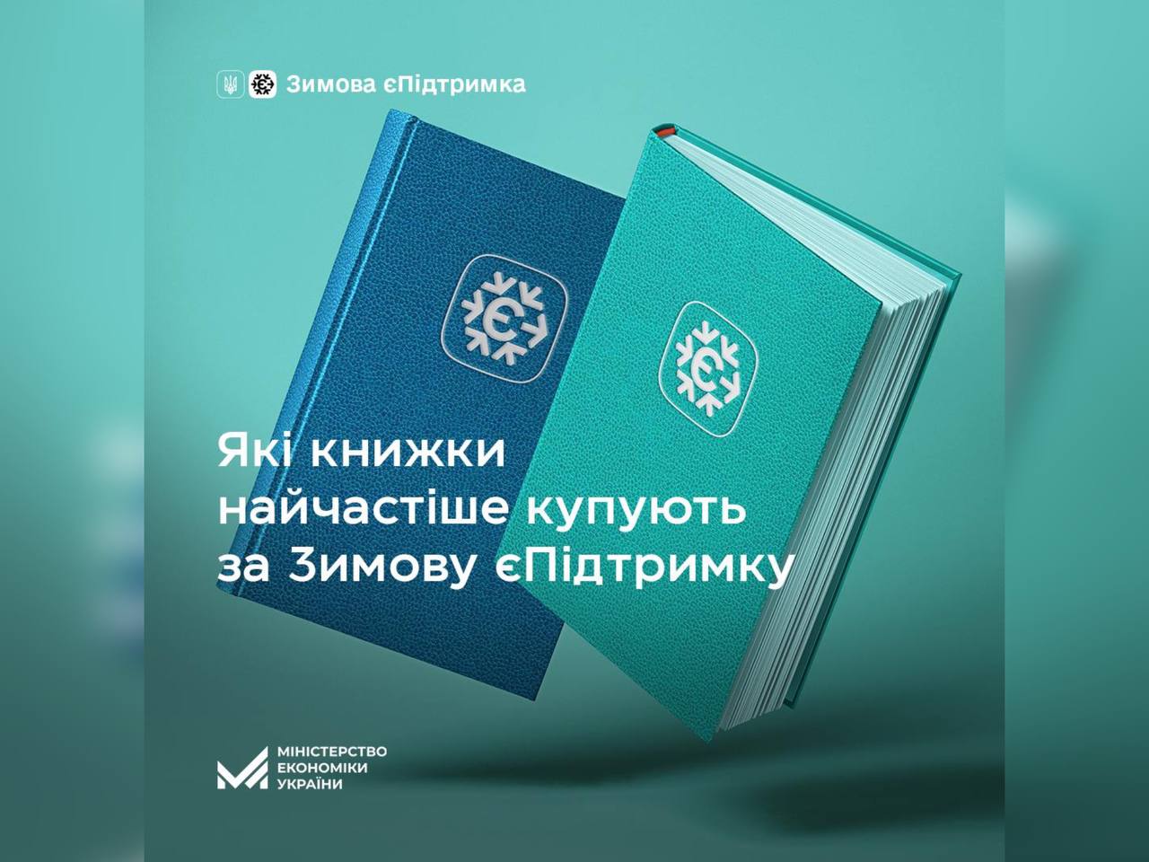 Мінекономіки: українці витрачають «Зимову єПідтримку» на книжки — вже 53,3 млн гривень пішло саме на такі витрати