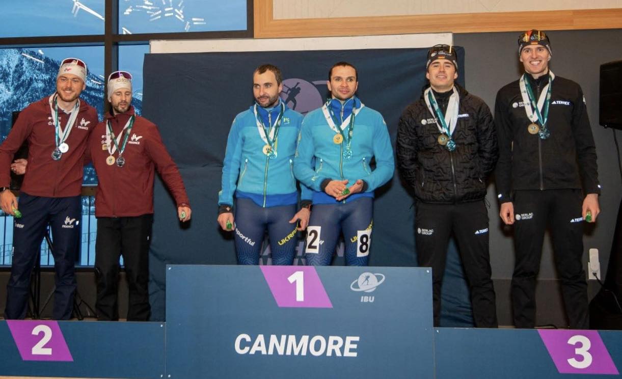 Олександр Казік та Григорій Вовчинський - призери Кубку світу з парабіатлону