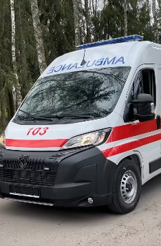 КНП «Хмільницька центральна лікарня» поповнила свій автопарк спеціалізованим транспортом